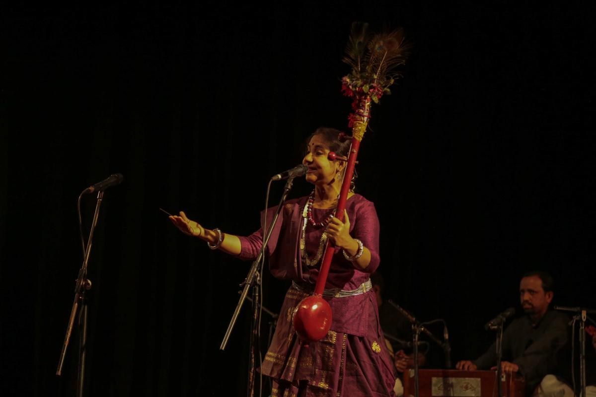 Sima Gosh. Photo: Tantidhatri Festival.